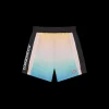 Pastel Gradient Football Shorts