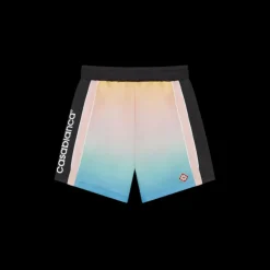 Pastel Gradient Football Shorts