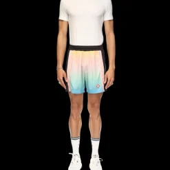 Pastel Gradient Football Shorts
