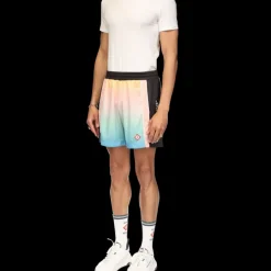Pastel Gradient Football Shorts