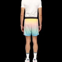 Pastel Gradient Football Shorts