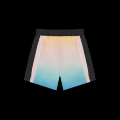 Pastel Gradient Football Shorts