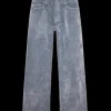 Peach Texture Jeans
