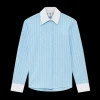 Pinstripe Laurel Long Sleeve Shirt