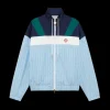 Pinstripe Laurel Track Jacket