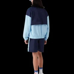 Pinstripe Laurel Track Jacket