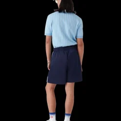 Pinstripe Laurel Track Shorts