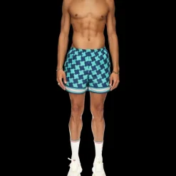 Pool Tile Swim Trunks
