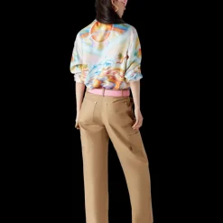 Psychedelic Nirvana Long Sleeve Silk Shirt