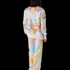 Psychedelic Nirvana Silk Trousers
