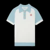 Raglan Boucle Polo Shirt