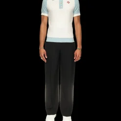 Raglan Boucle Polo Shirt