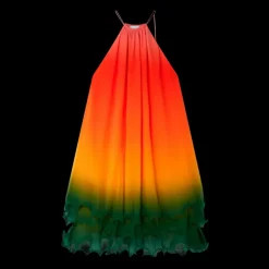 Rainbow Gradient Cocktail Dress