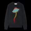 Rainbow Mushroom Mohair Jumper