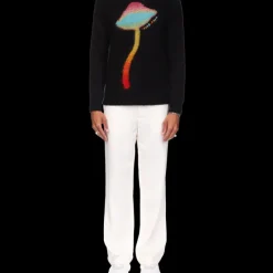Rainbow Mushroom Mohair Jumper