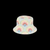 Rainbow Shell Denim Bucket Hat