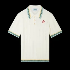 Rib Boucle Polo Shirt