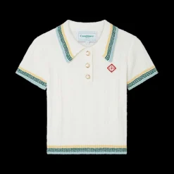 Rib Boucle Polo Shirt