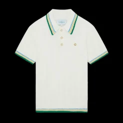 Rib Boucle Polo Shirt