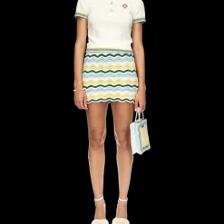 Rib Boucle Polo Shirt