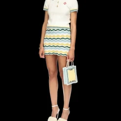 Rib Boucle Polo Shirt