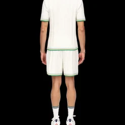 Rib Boucle Polo Shirt