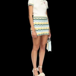 Rib Boucle Polo Shirt