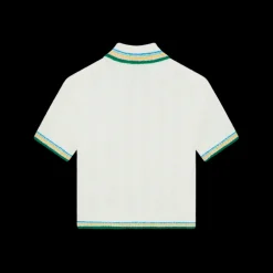 Rib Boucle Polo Shirt
