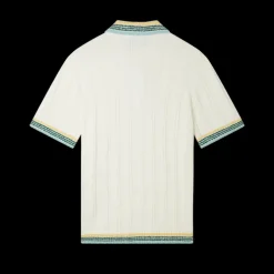 Rib Boucle Polo Shirt