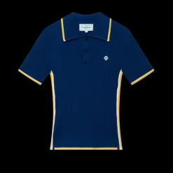 Rib Polo Shirt