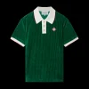 Rib Velour Polo Shirt