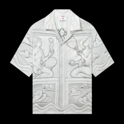 Sacred Stone Short Sleeve Silk Shirt