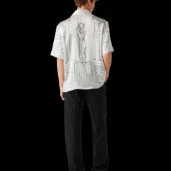 Sacred Stone Short Sleeve Silk Shirt