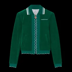 Scalloped Track Jacket