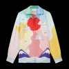 Soleil Levant Silk Shirt