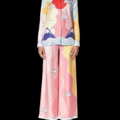 Soleil Levant Silk Shirt