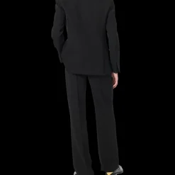 Straight Leg Silk Trousers
