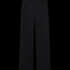 Straight Leg Wool Trousers