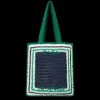 Stripe Crochet Bag