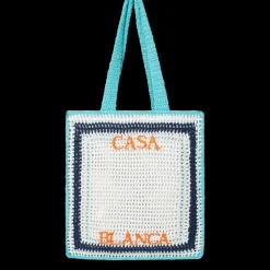 Stripe Crochet Bag