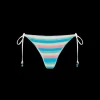 Stripe Towelling Bikini Bottom