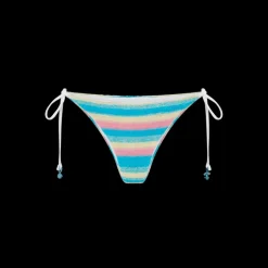 Stripe Towelling Bikini Bottom