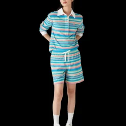 Stripe Towelling Shorts