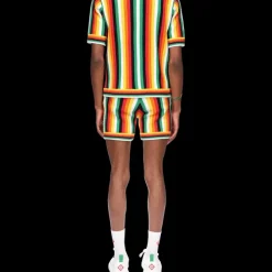 Striped Towelling Shirt