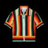 Striped Towelling Top