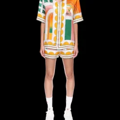 Summer Court Silk Shirt