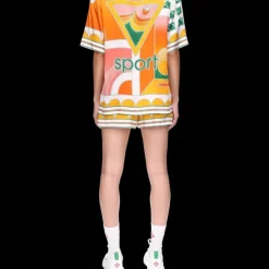 Summer Court Silk Shirt
