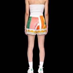 Summer Court Silk Shorts