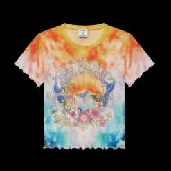 Surf Trip Tie Dye Mesh T-Shirt