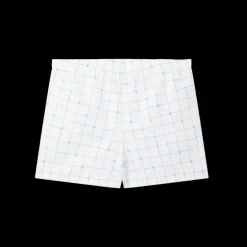 Tennis Check Swim Trunks